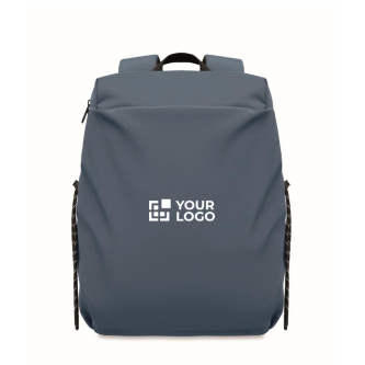 Sac à dos en nylon déperlant compatible avec ordinateur portable 16"
