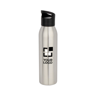 Gourde en acier inoxydable recyclé simple paroi 650 ml