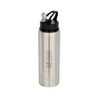 Gourde en acier inoxydable recyclé simple paroi 800 ml
