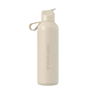 Gourde en inox recyclé avec paille 710 ml Ocean Bottle