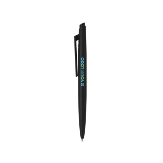 Stylo en plastique recyclé au design minimaliste, encre noire