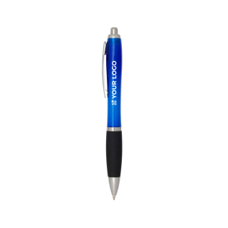 Stylo plastique recyclé grip doux encre noire