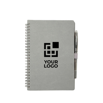Carnet réutilisable à couverture rigide avec stylo, encre noire
