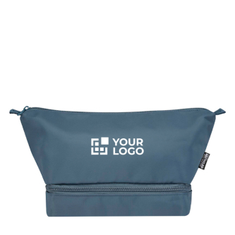 Trousse de toilette en polyester recyclé avec grand compartiment 6 L