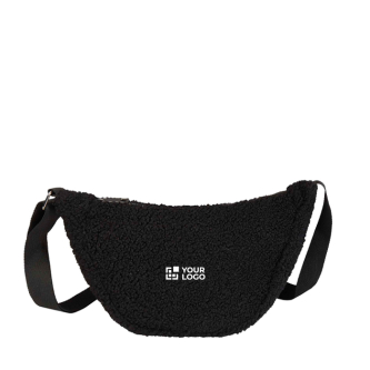 Sac bandoulière en sherpa recyclée avec bretelles 3 L