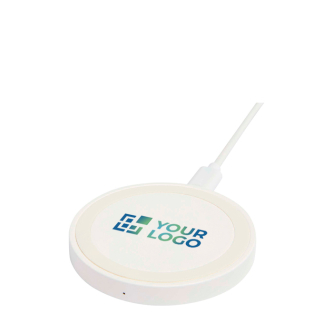 Base de charge sans fil avec câble 2 en 1 en plastique recyclé 15W