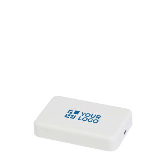 Batterie externe sans fil magnétique en plastique recyclé 10 000 mAh