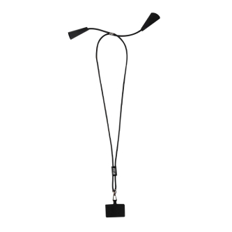 Lanyard pour smartphone en plastique recyclé avec câble 5-en-1 100 W