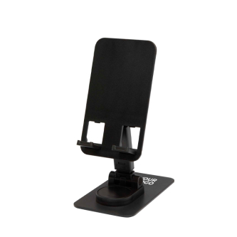 Support pliable pour téléphone avec base en métal et fixation d’angle