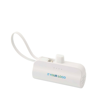 Batterie externe 2-en-1 en plastique recyclé avec support pliable