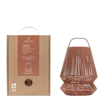 Abat-jour portable en plastique recyclé pour lampe Originalhome