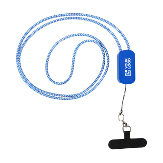 Tour de cou pour smartphone avec câble 5 en 1 et connexions USB