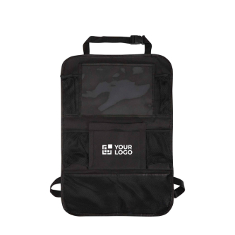 Organisateur de voiture avec poches en filet et fenêtre transparente