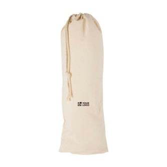 Sac réutilisable en coton pour le pain, respirant et lavable