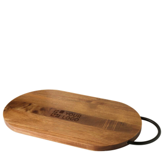 Planche à découper en d’acacia avec poignée résistante et ergonomique