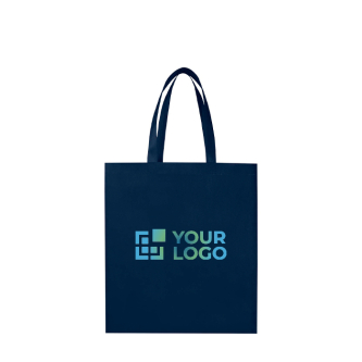 Sac de courses en non-tissé recyclé durable avec soufflet