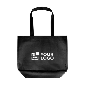 Sac imperméable en plastique recyclé avec fond large 30 L 150g/m²