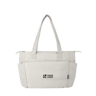 Sac matelassé en polyester recyclé avec housse pour PC 15,6” 18 L