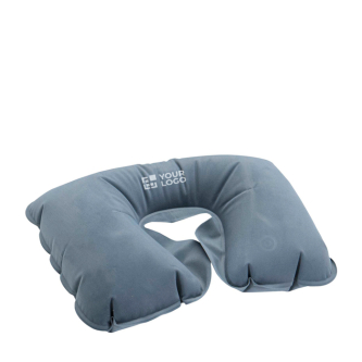 Oreiller de voyage gonflable et compact avec sac assorti