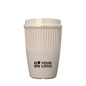 Gobelet réutilisable simple paroi plastique recyclé 350 ml