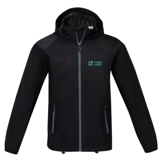 Veste publicitaire imperméable 60 g/m2 avec zone d'impression
