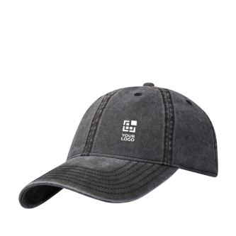 Casquette décontractée effet délavé en coton recyclé 245 g/m²