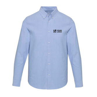 Chemise Oxford homme manches longues col boutonné Elevate