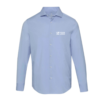 Chemise en popeline pour homme, coupe droite 133 g/m² Elevate