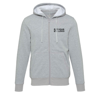 Sweat unisexe, coton recyclé et polyester avec doublure sherpa Elevate