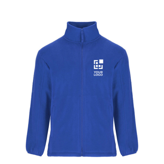 Veste polaire personnalisable en polyester pour enfants 300 g/m² Roly avec zone d'impression