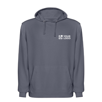 Sweat à capuche unisexe avec finition lavée 250 g/m² Roly Kenia