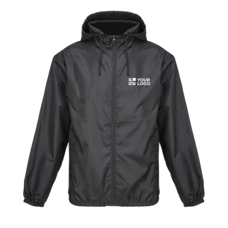 Veste coupe-vent en polyester 190T avec capuche SOL'S