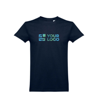 T-shirt promotionnel pour enfants en coton 190 g/m² THC Ankara Kids WH avec zone d'impression