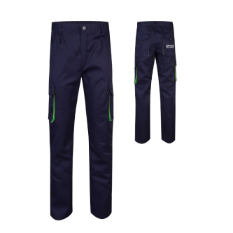 Pantalon de travail en sergé avec plusieurs poches 200 g/m²
