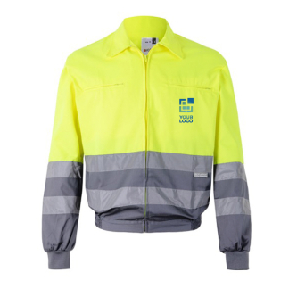 Veste de travail extra large en polyester et coton 210 g/m²
