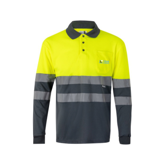 Polo de travail manches longues grande taille 160 g/m²