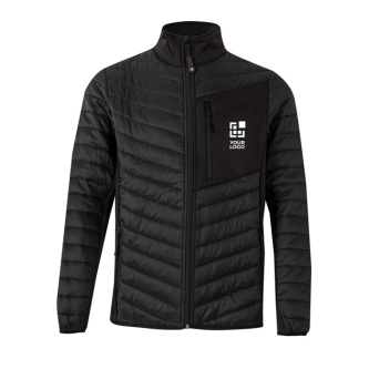 Veste matelassée tissu extensible sur plusieurs zones 265 g/m²