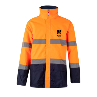Parka de travail grande taille haute visibilité 190 g/m²
