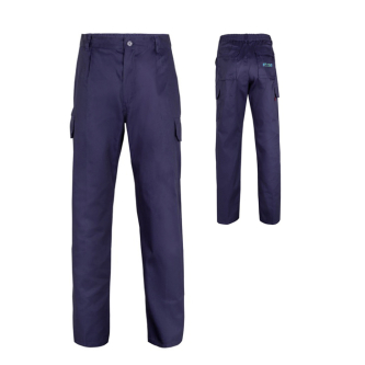 Pantalon multi-poches unisexe en coton et polyester 200 g/m² Velilla