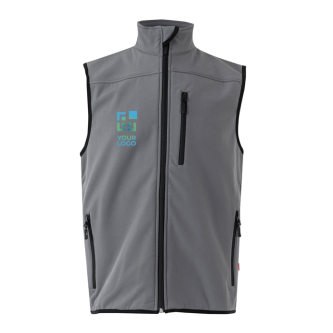 Gilet de travail softshell doublure polaire polyester 280 g/m² 