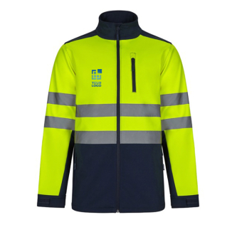 Veste softshell doublure polaire grande taille 280 g/m² 