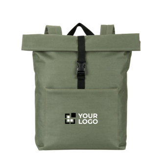 Sac à dos polyvalent avec fermeture roulante pour ordinateur 17,3"