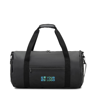 Sac de sport en polyester recyclé 600D avec compartiment à chaussures