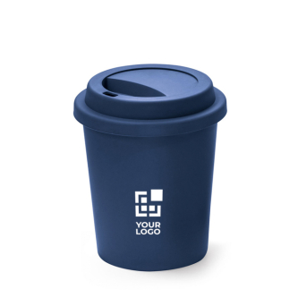 Gobelet en plastique à paroi simple, compatible micro-ondes 350 ml
