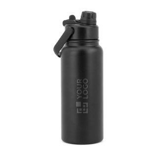 Gourde en acier inoxydable double paroi avec embout 2 en 1 830ml