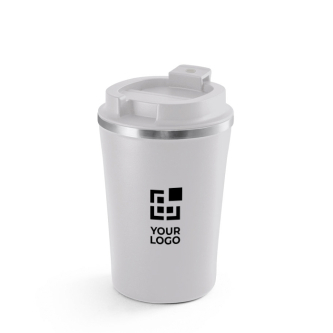 Mug de voyage en acier inoxydable avec intérieur en céramique 470ml