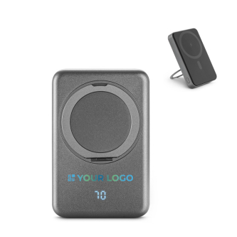 Batterie externe écologique magnétique avec support anneau 10000 mAh