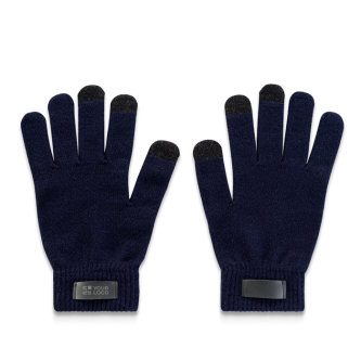 Gants en polyester recyclé rPET avec bouts tactiles pour smartphone