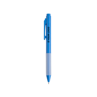 Stylo écologique avec corps en silicone encre gel noire
