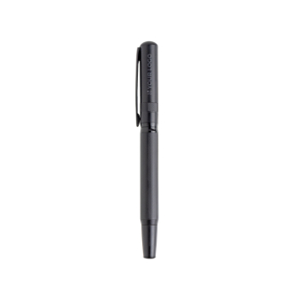 Roller métallique avec capuchon gravé et clip étroit encre noire